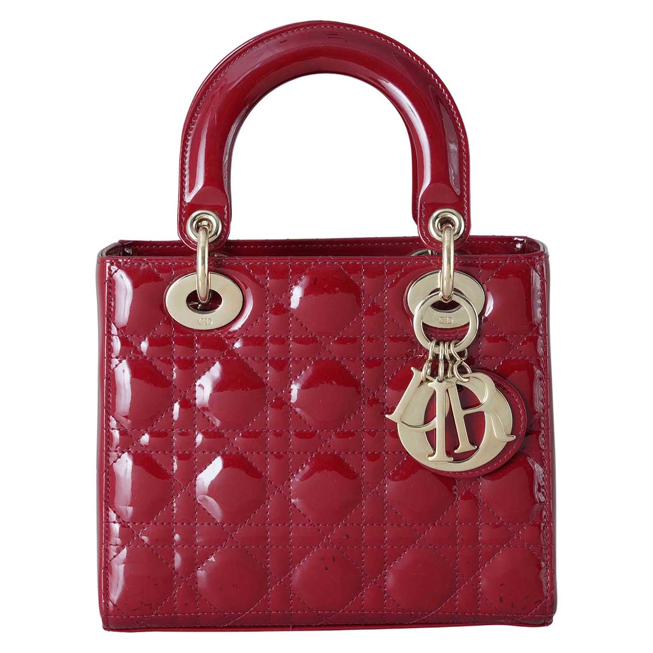 CHRISTIAN DIOR(USED)크리스찬디올 페이던트 레이디디올 스몰 백